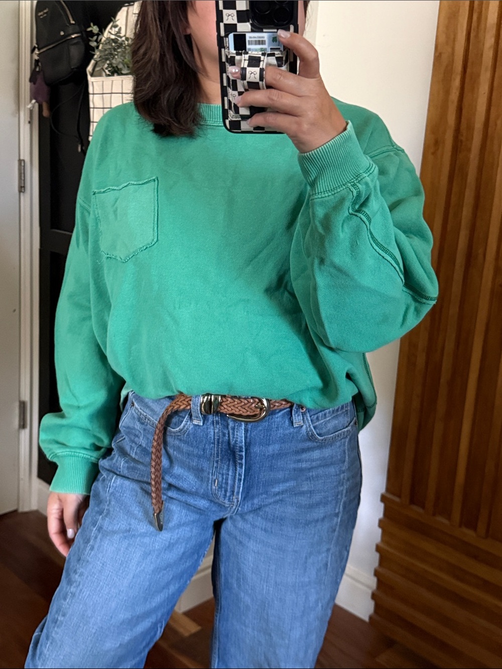 Aerie oversized Pocket Sweatshirt. L